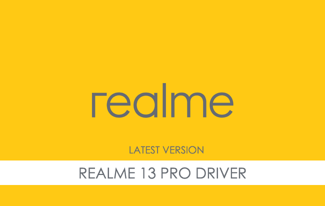 Realme 13 Pro USB Driver