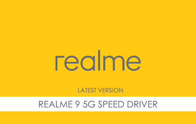 Realme 9 5G Speed USB Driver