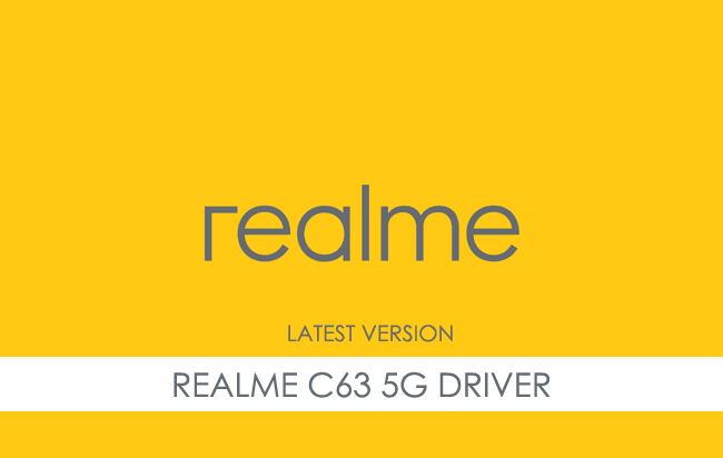 Realme C63 5G USB Driver