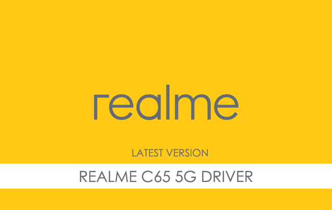 Realme C65 5G USB Driver