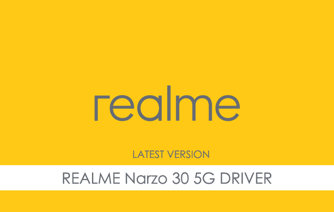 Realme Narzo 30 5G USB Driver