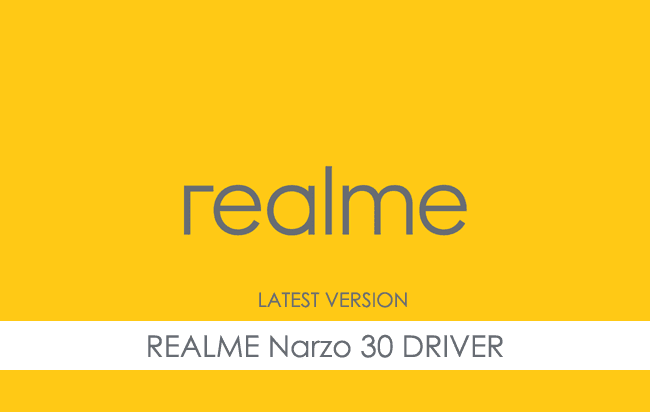 Realme Narzo 30 USB Driver