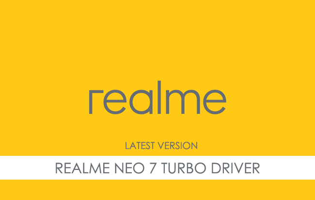 Realme Neo 7 Turbo USB Driver