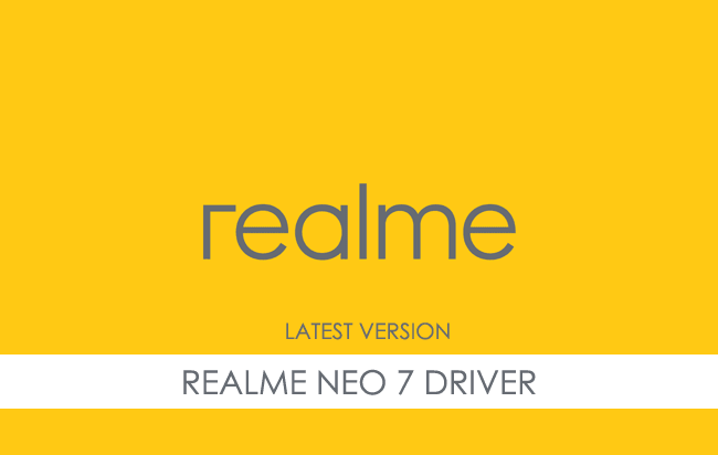 Realme Neo 7 USB Driver