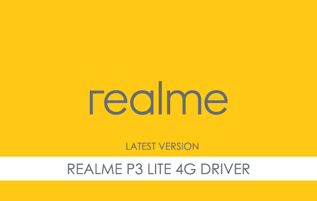 Realme P3 Lite 4G USB Driver