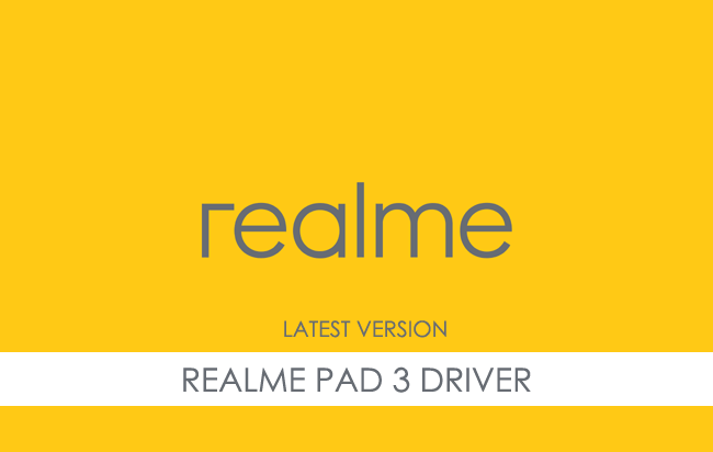 Realme Pad 3 USB Driver