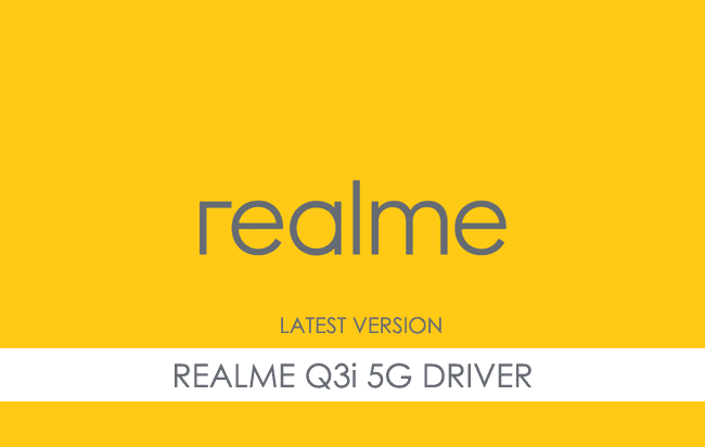 Realme Q3i 5G USB Driver